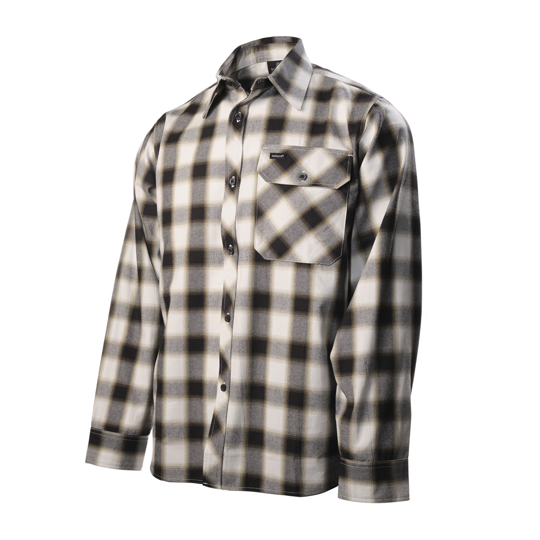 Betacraft Tussock Open Front LS Shirt Mns