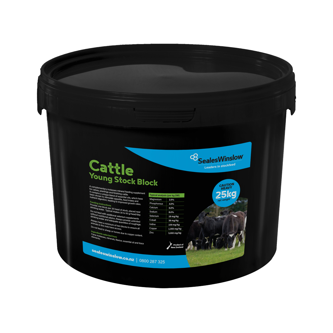 Seales Winslow Cattle Young Stock Vitality Block 25kg