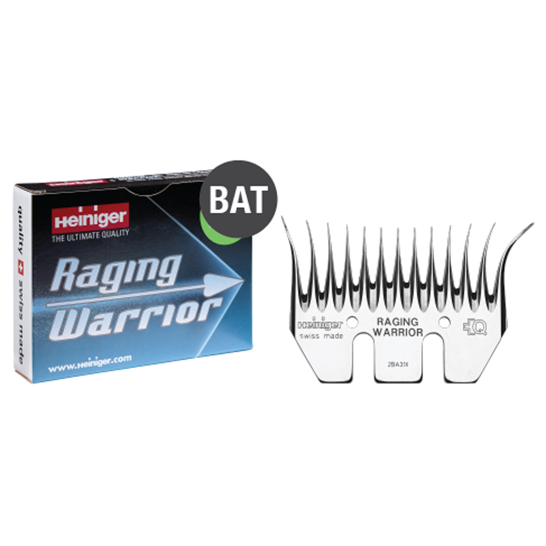 Heiniger Raging Warrior Comb Run In Short Bevel 96mm
