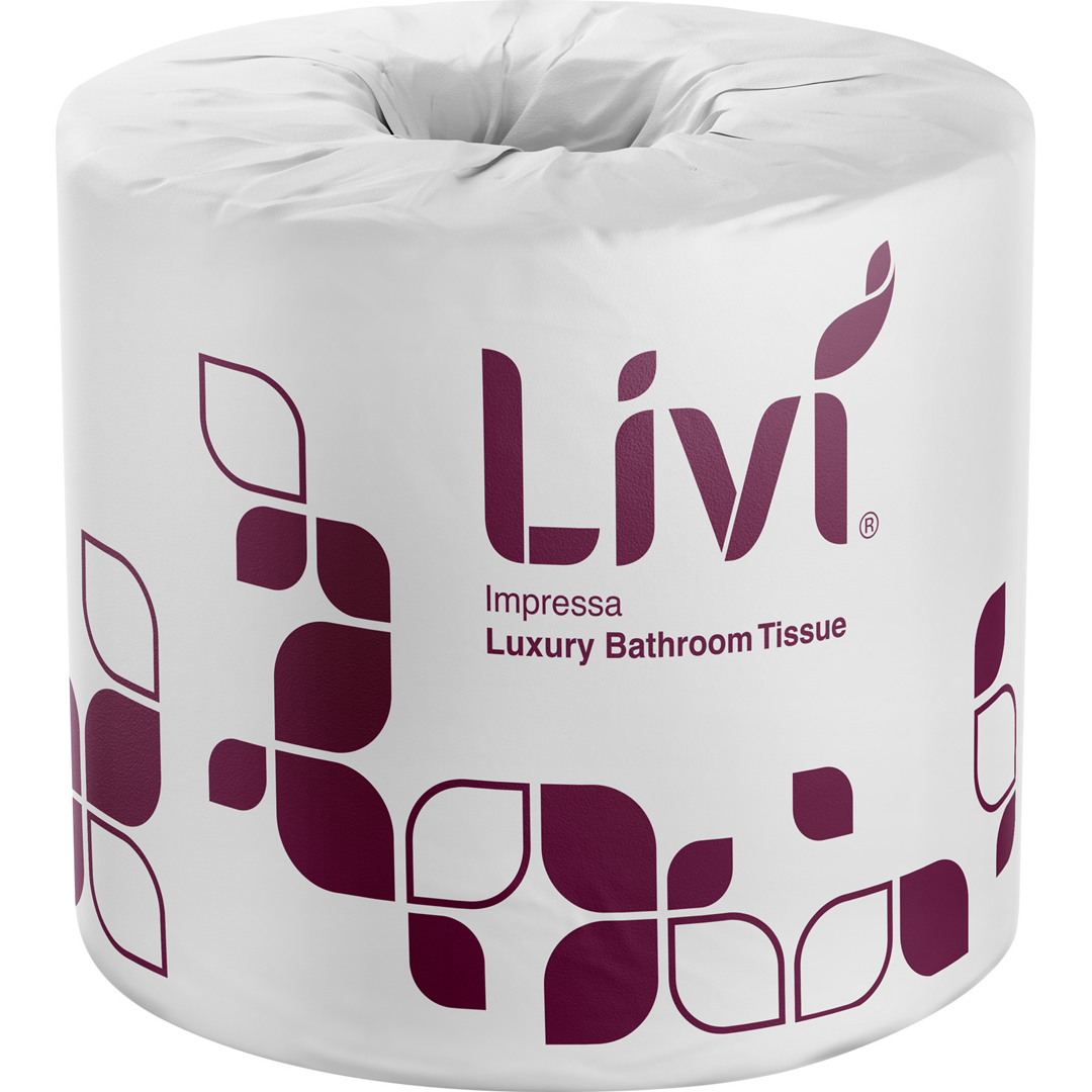Livi Impressa 2Ply Roll 400 Sheets 48 Packet