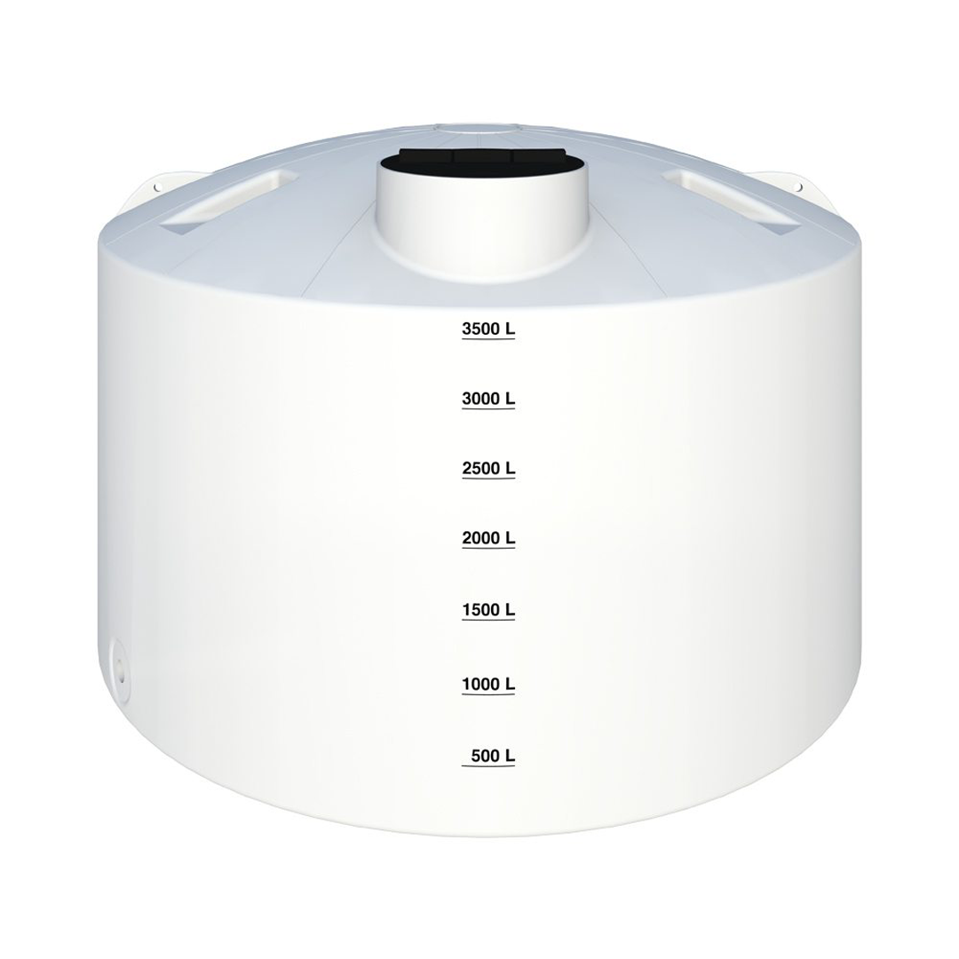 Devan Translucent Tank With Volume Markers 3500L