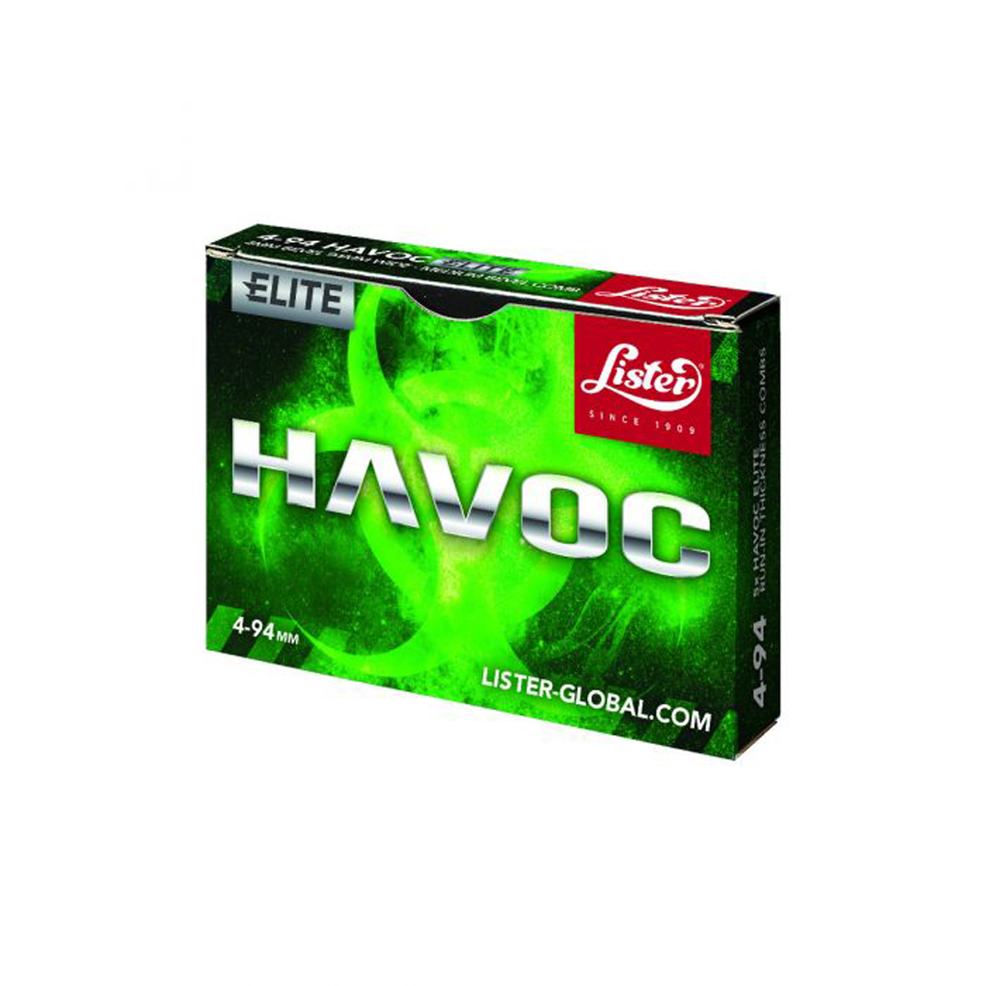 Lister Comb Havoc 494 Medium Bevel 4mm x 94mm Run-In