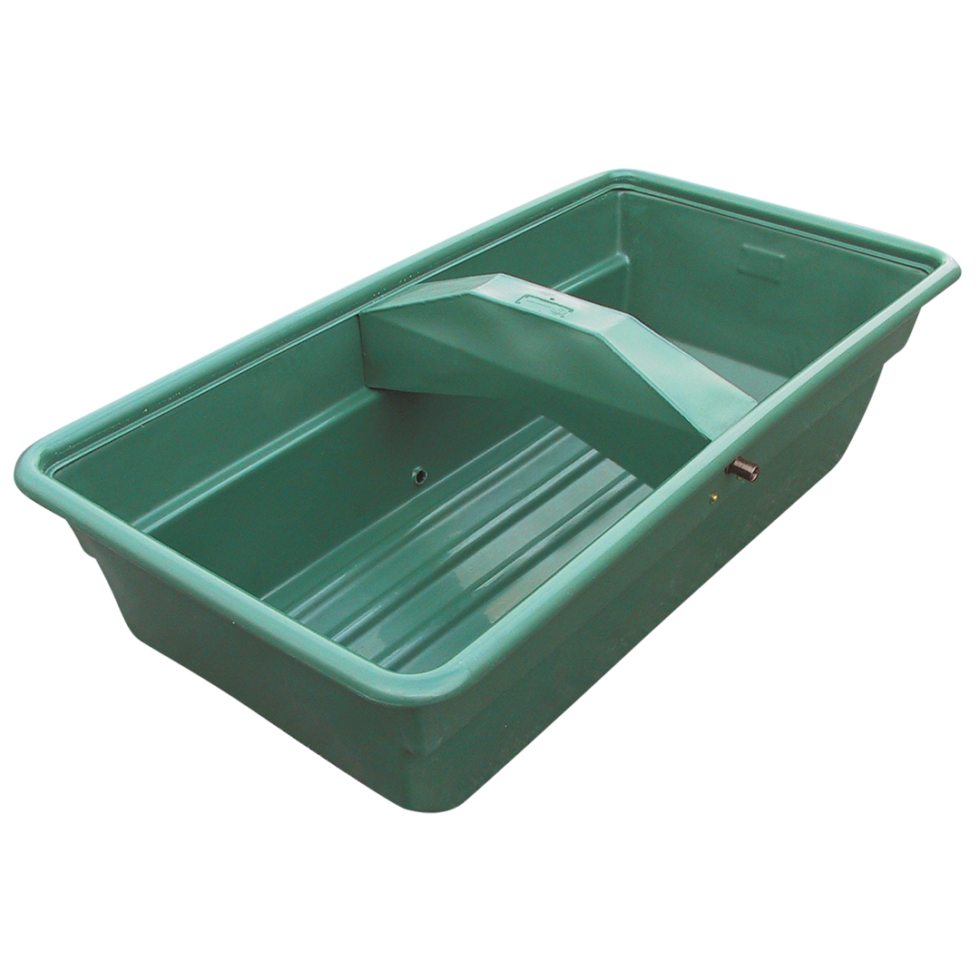 Stallion Trough Rectangle 360L Green