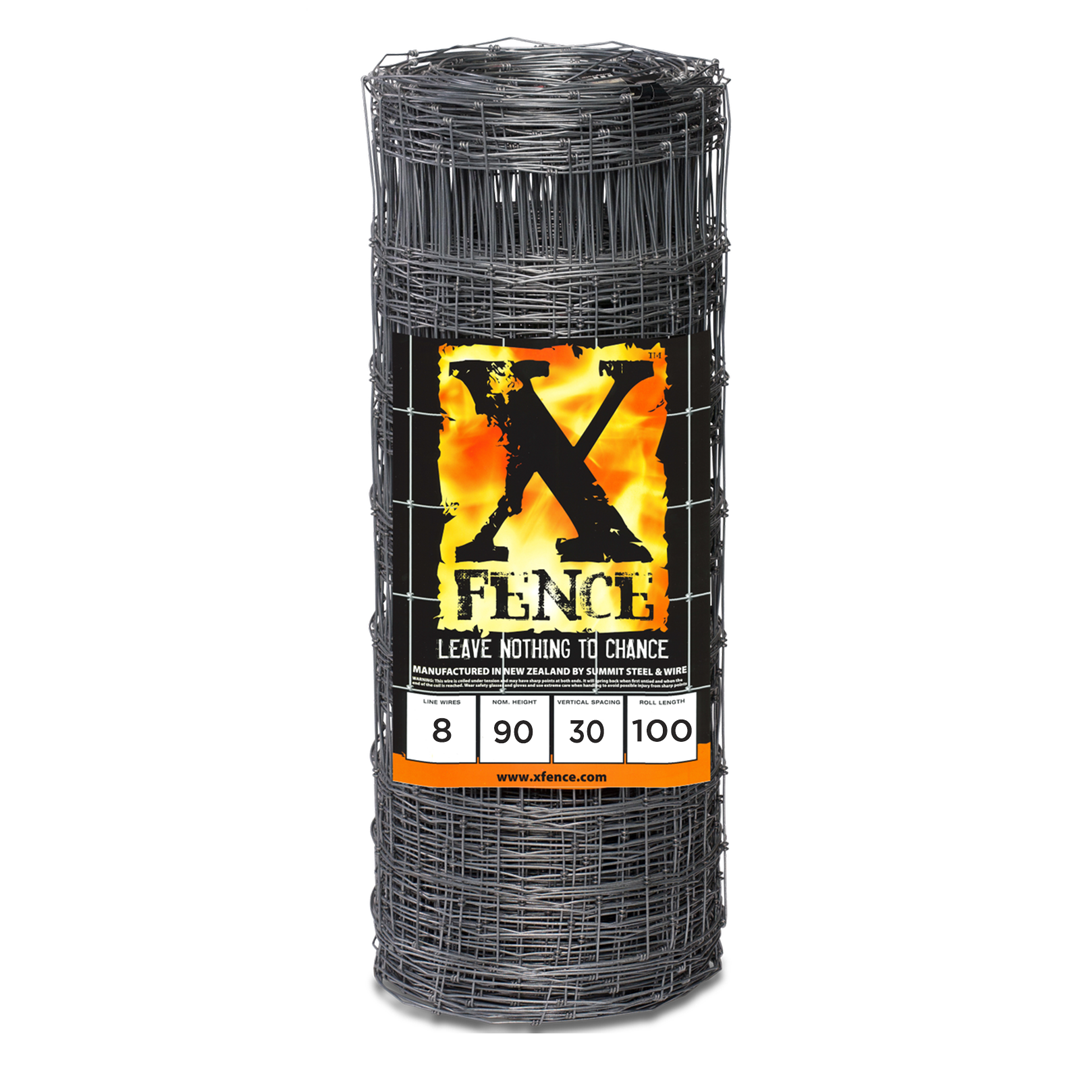 X Fence Netting 8 Line 90cm x 30cm x 100m