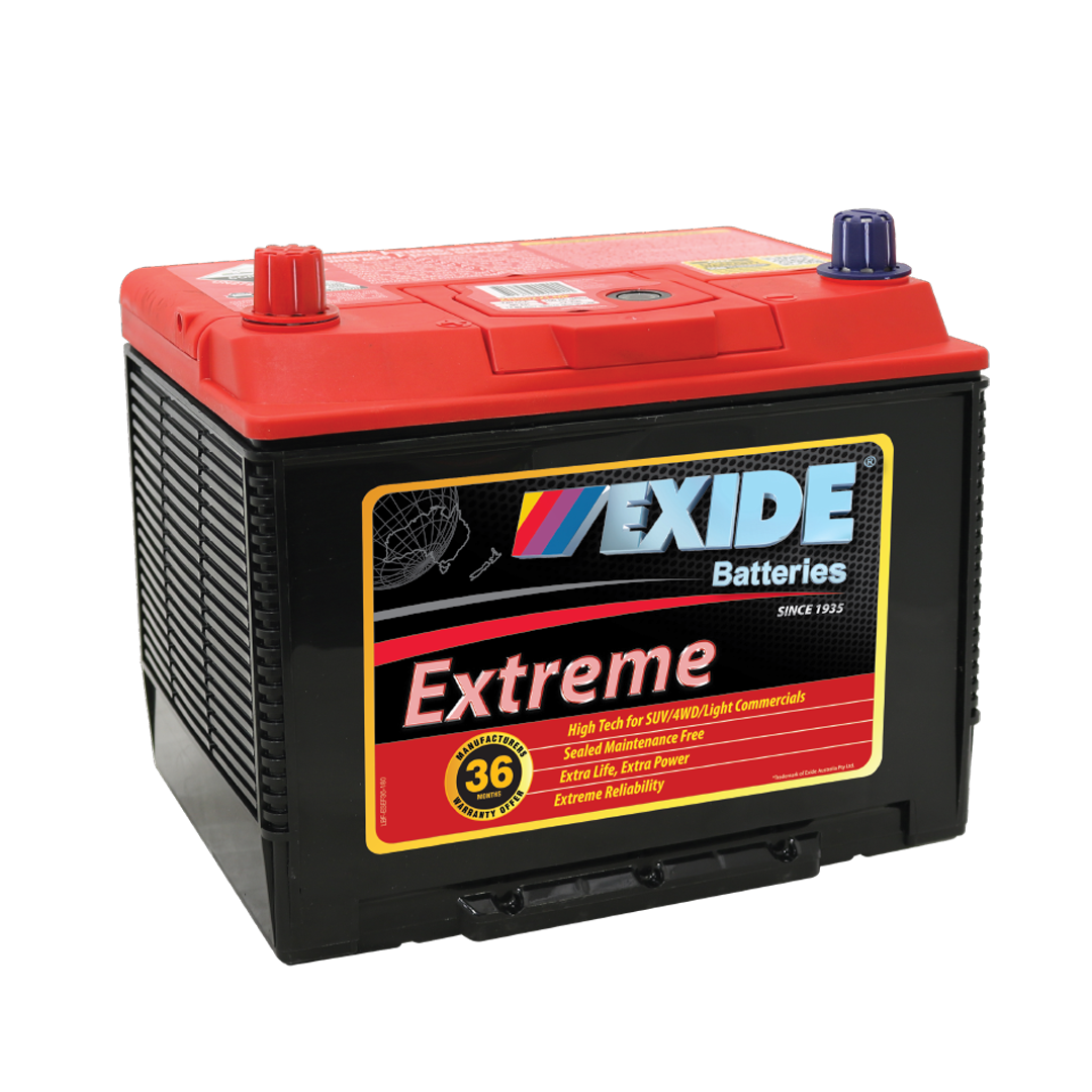 Exide Extreme 4WD SUV Light Commercial Battery XN50ZZMF