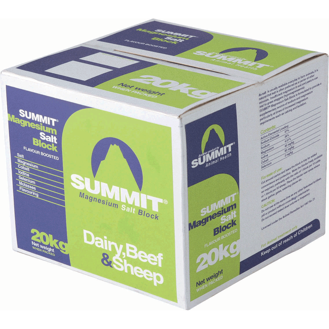 Dominion Summit Magnesium Salt Block 20kg