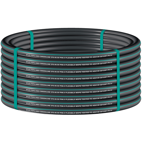 Iplex Greenline Pipe PN8 25mm x 200m