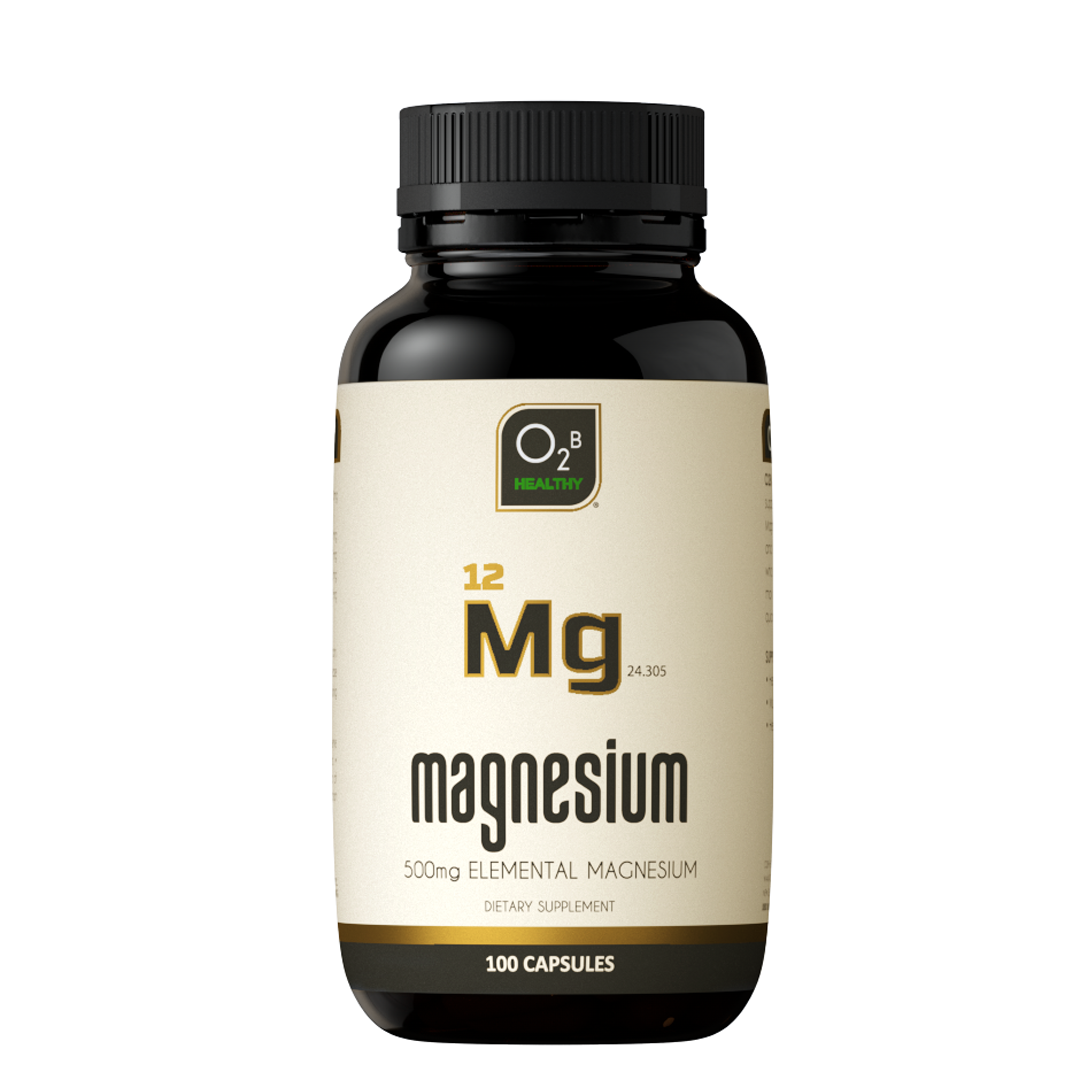 O2B Magnesium Complex Capsules 100 Packet