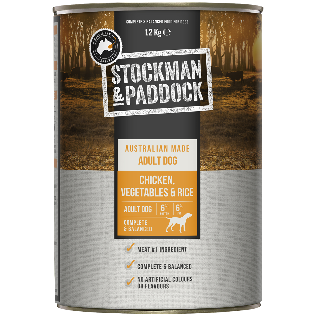 Stockman & Paddock Ckn w Vege & Rice 1.2kg