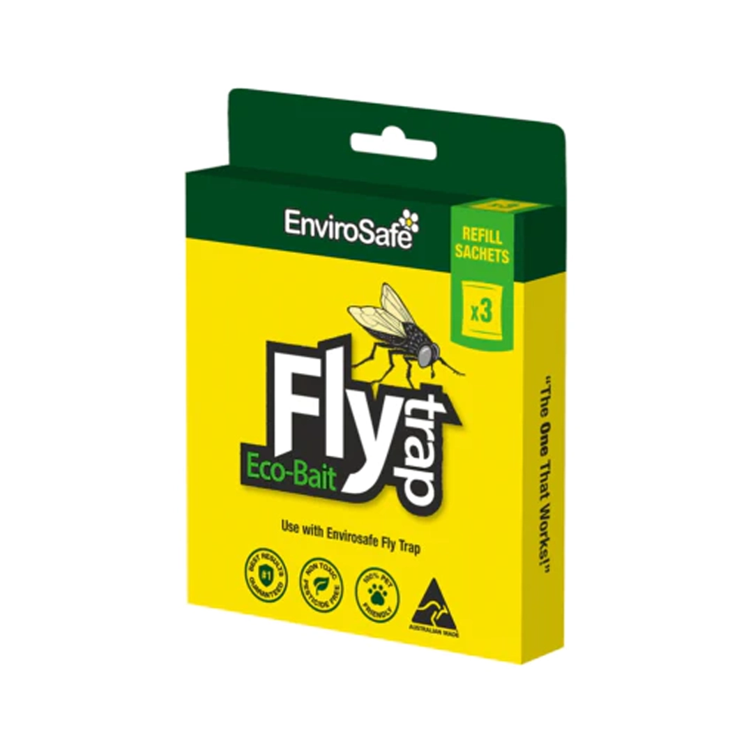 EnviroSafe Fly Trap Jumbo Bait Card 3 Packet