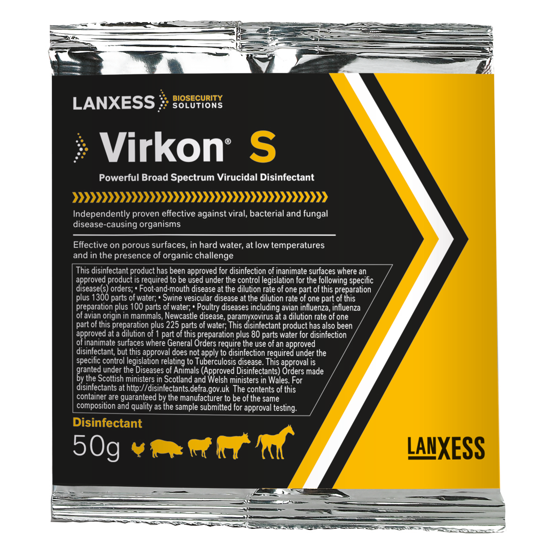 Virkon S 50g Sachet