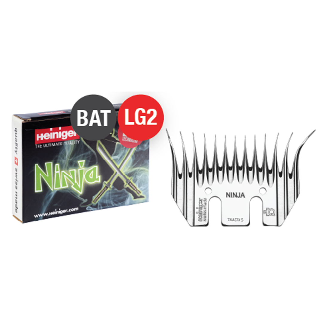 Heiniger Ninja Comb Run In Long Bevel 97mm