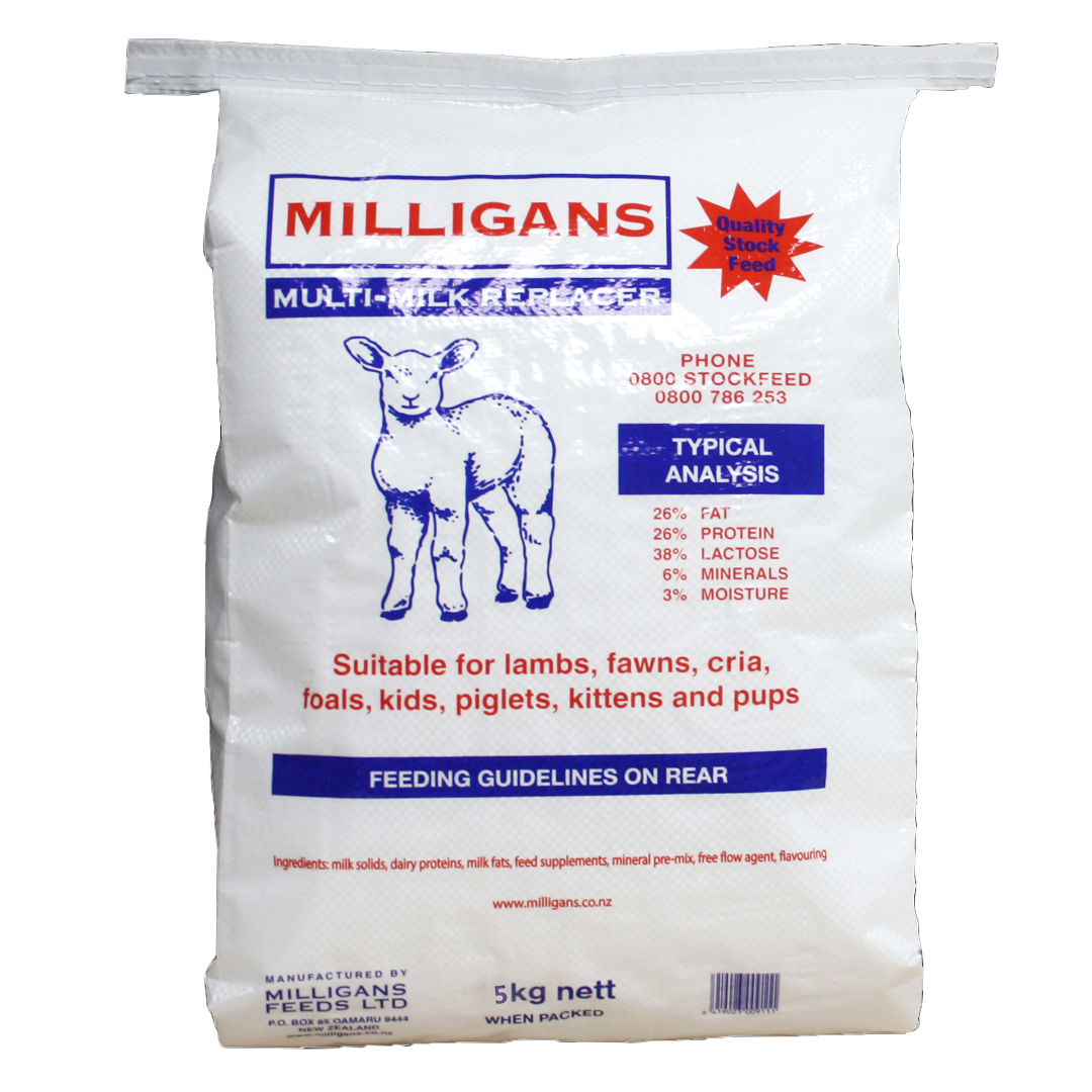 Milligans Multi Milk Replacer 5kg