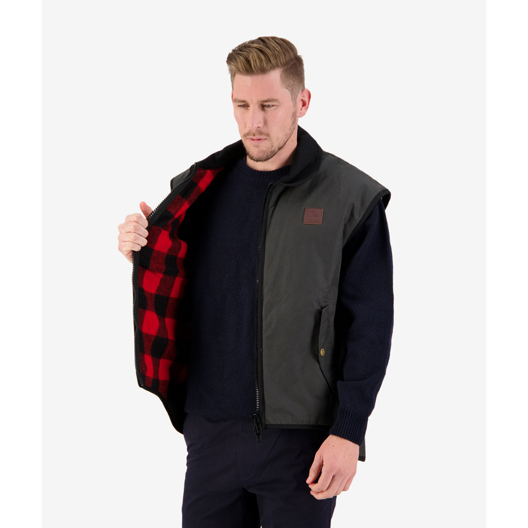 Swanndri Foxton Oilskin Vest