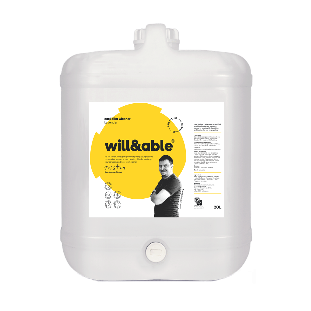 Will & Able EcoToilet Cleaner 20L