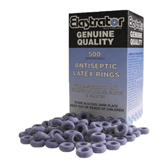 Elastrator Rings Blue 500 Packet
