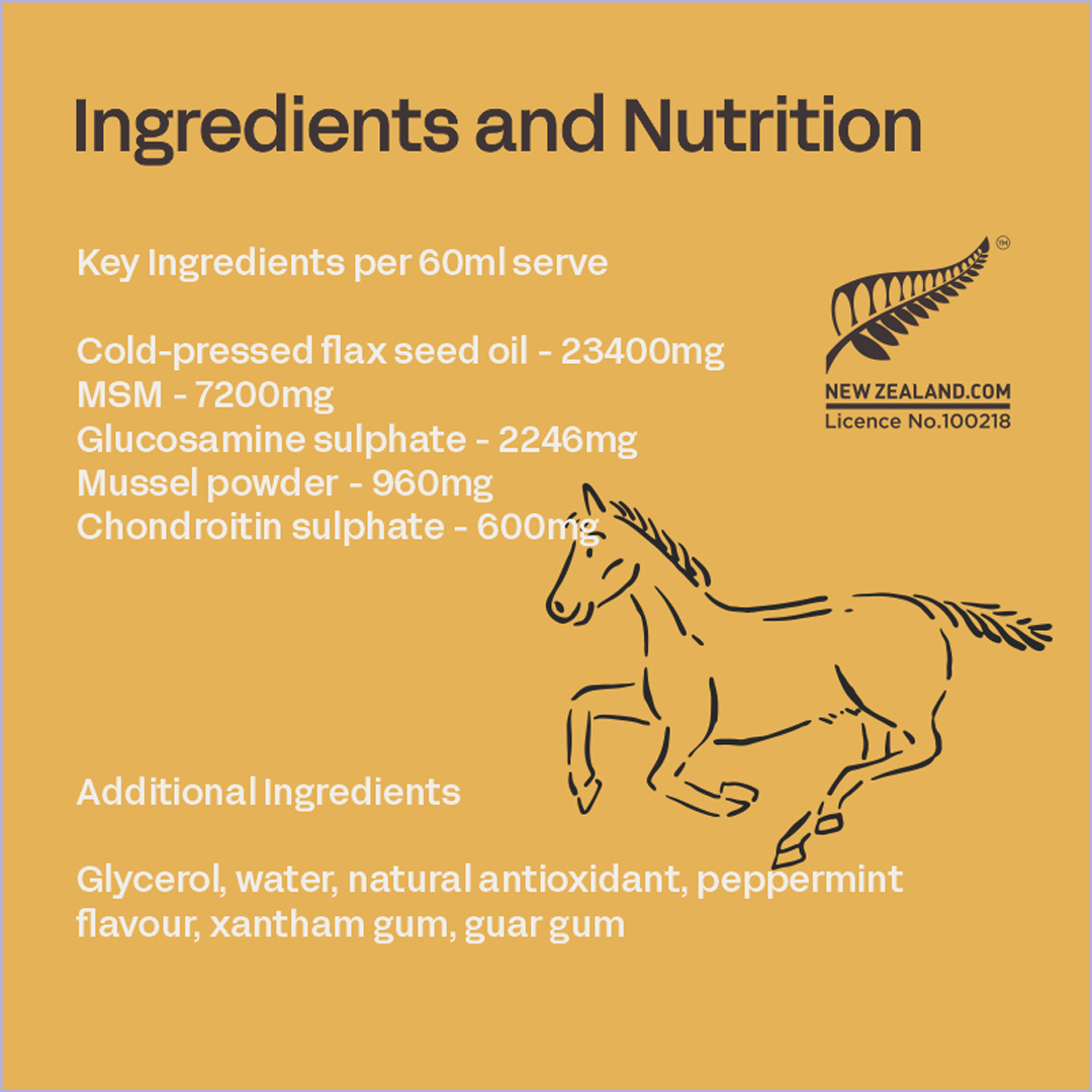 Fourflax Equine Bone & Joint Oil 1L