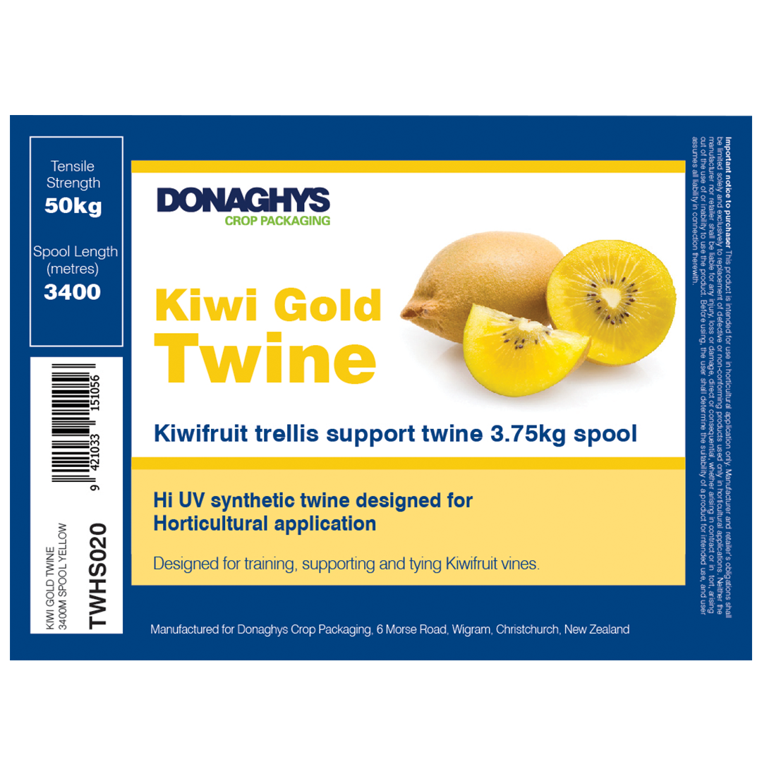 Donaghys Crop Kiwi Trellis Twine 2 x 3.75kg Gold