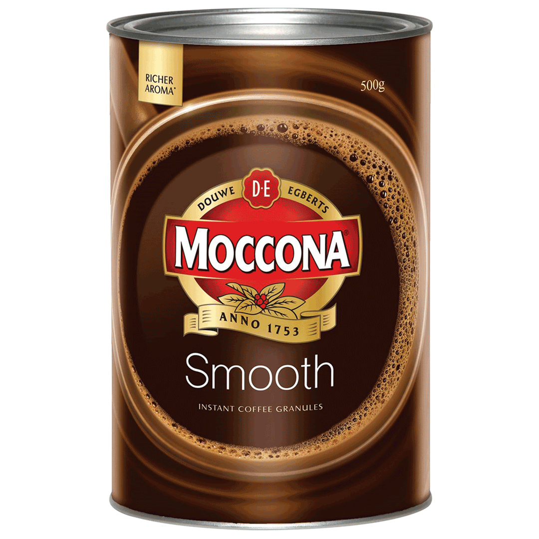 Moccona Smooth Tin 500g