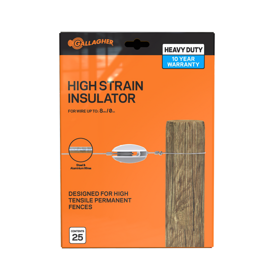 Gallagher Insulator High Strain 25 Packet