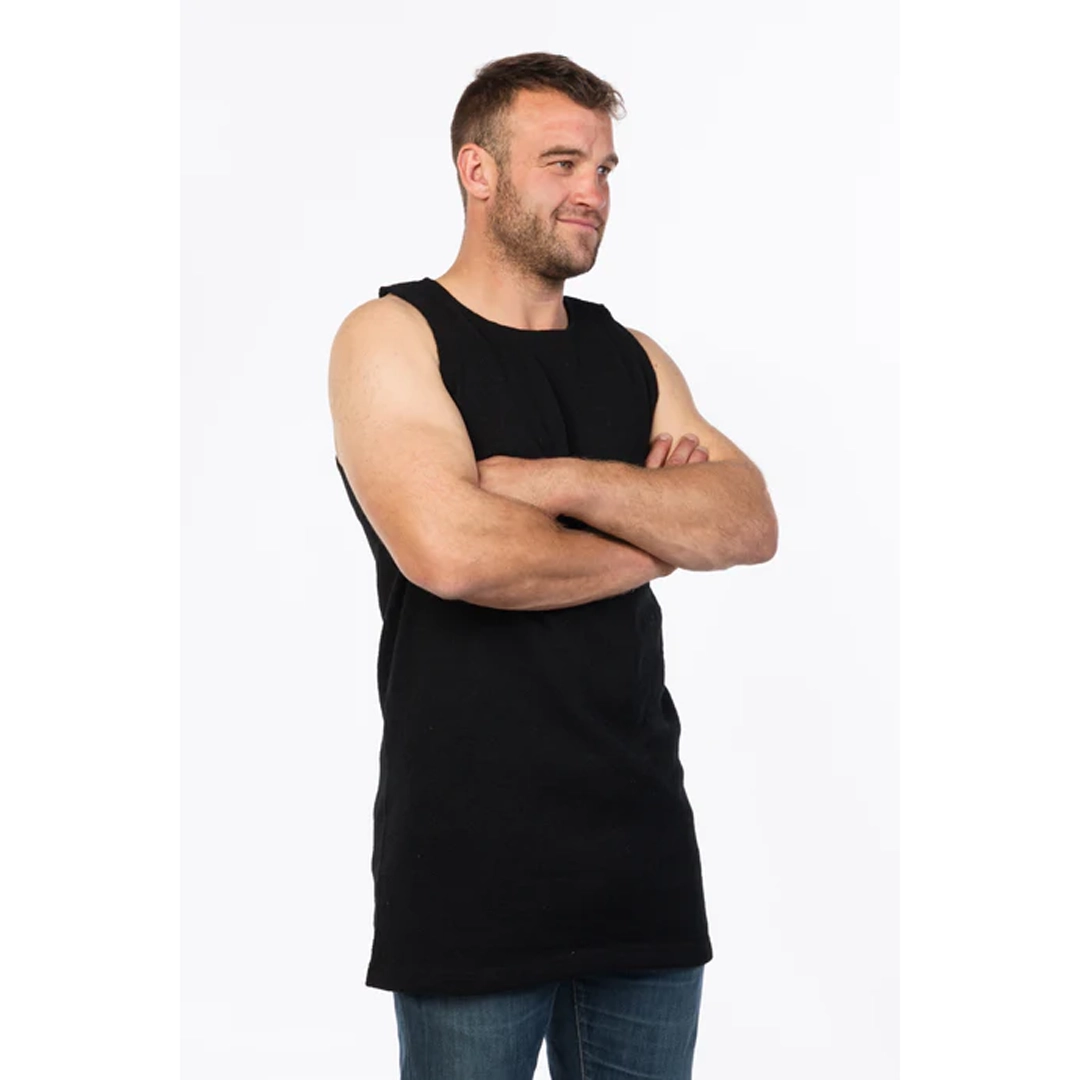 MKM Shearer Singlet 100% Wool
